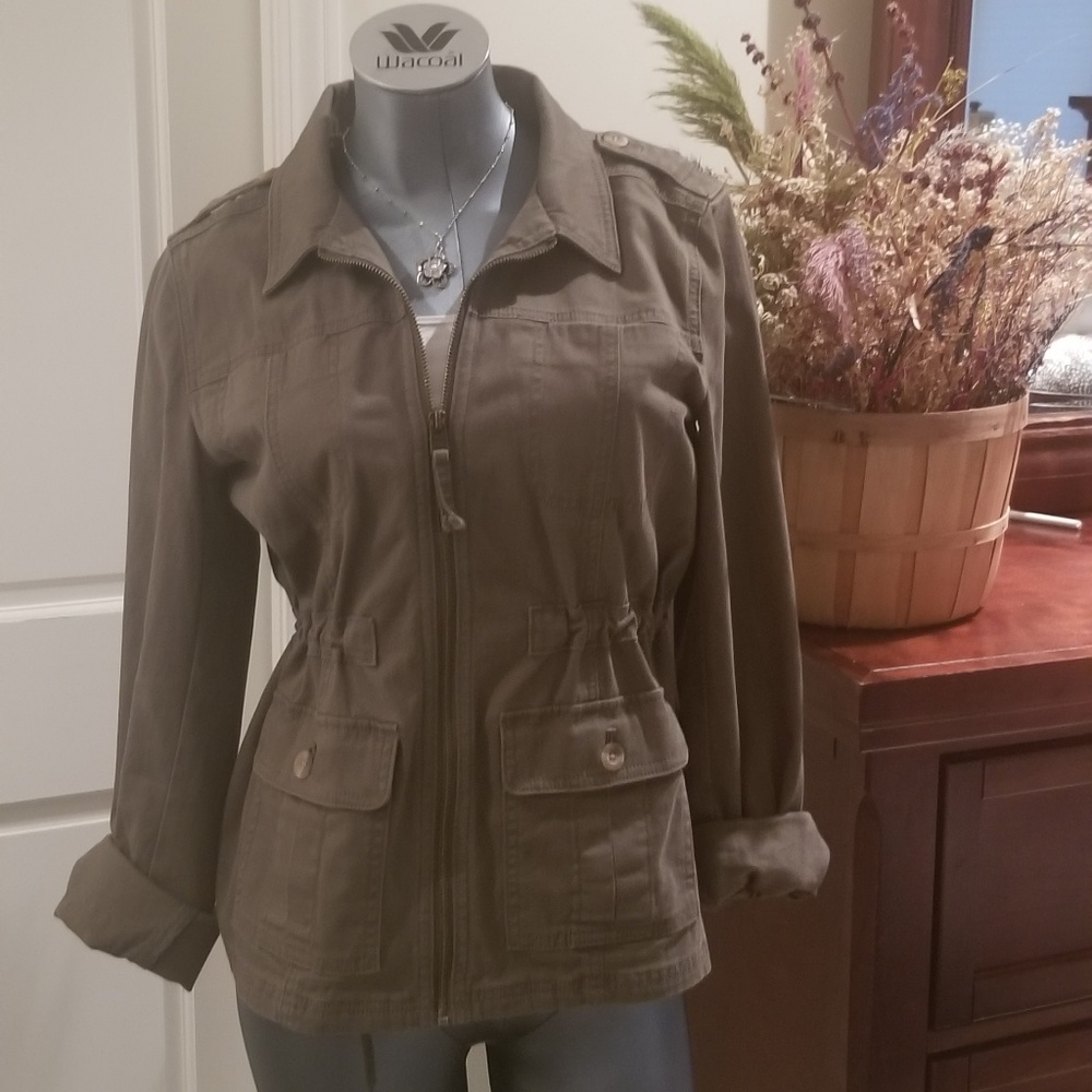 Express Green utility-like Jacket M